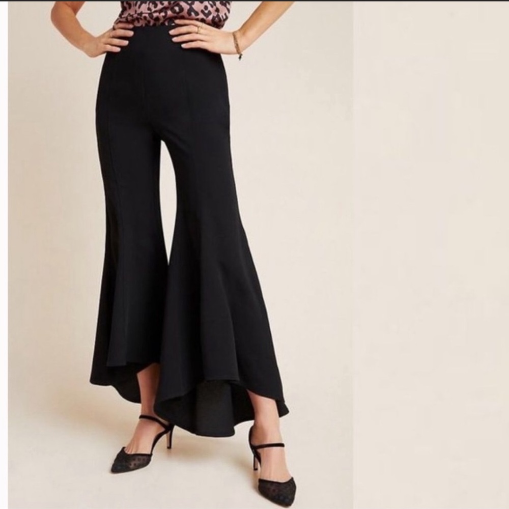 NWT Anthropologie Zinnia Flare Dress Pant